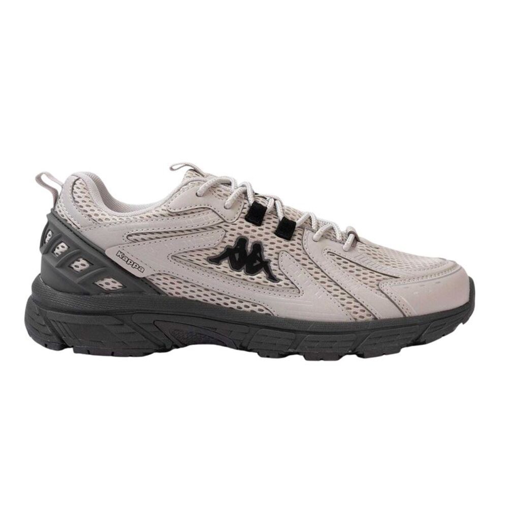 Kappa Mens Alvi Logo Low Cut Sneakers / Gray